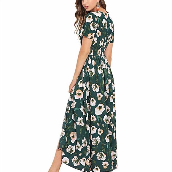 Floral Maxi Dress - Picture 2 of 4